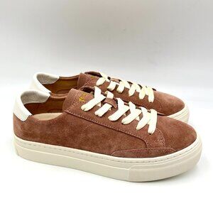 Soludos Womens Size 7 Mauve Warm Pinkish Suede Leather Casual Sneakers‎ Shoes